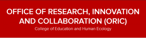 Office of Research, Innovation and Collaboration (ORIC) logo